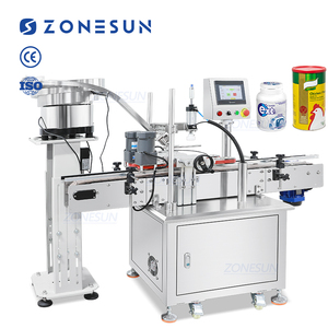 ZONESUN ZS-PG01 Macchina Automatica Verticale per Tappatura Bottiglie con Ciotola Vibrante - Product Image 1