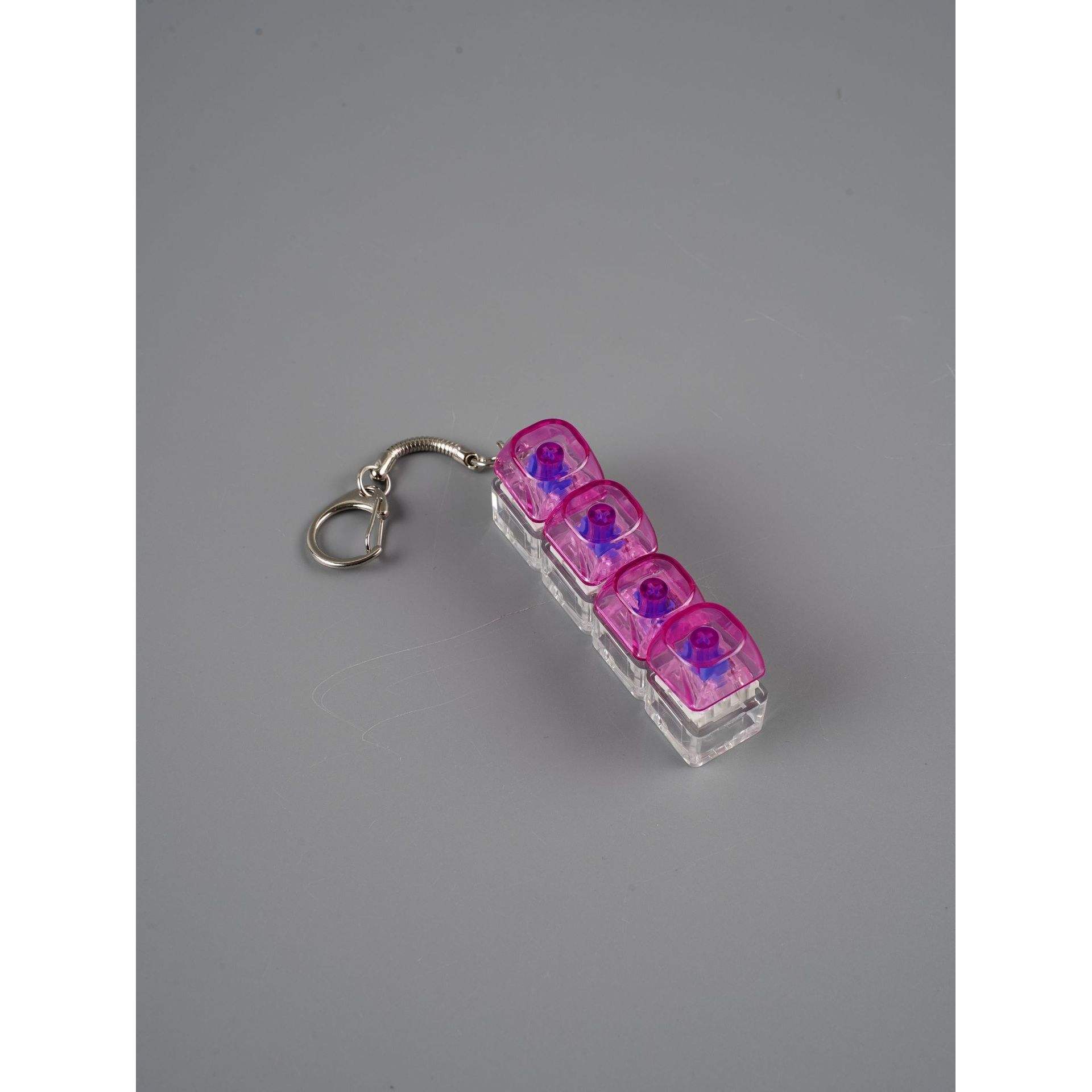 Rojo rosa transparente