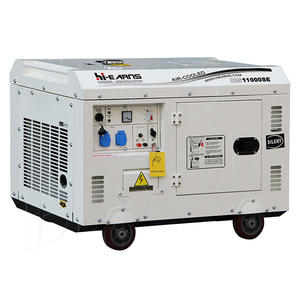 ביזון סין 7000 ואט 7.5kva 7.5kw 7500 ואט 8500w 8kva סופר שקט דיזל גנרטור - Product Image 3