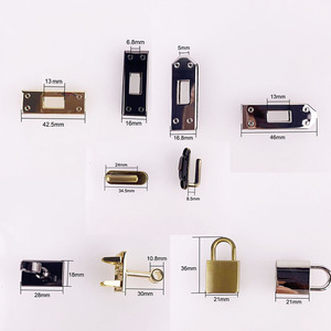 Cerradura de bolso de combinación de Metal elegante y versátil para juego de decoración Accesorios de Hardware para candado Monedero Twist Lock - Product Image 2