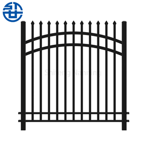 Kẽm thép hàng rào các nhà sản xuất sắt nghệ thuật biệt thự cộng đồng hàng rào nhà máy sân an toàn hàng rào vườn lan can kim loại hộ Lan Tôn sóng thép - Product Image 3