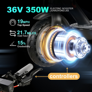 Scooter Eléctrico de 8.5 Pulgadas para Adultos, Venta Directa de Fábrica, 350w, Modelo J03 - Product Image 3