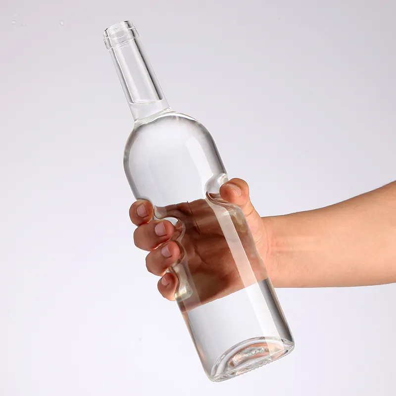 A Mano di alta Qualità Modello di Vodka Bottiglia di Vetro Con Tappo A Vite