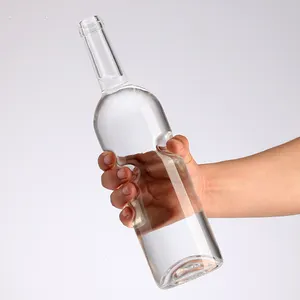 Hoge Kwaliteit Hand Model Wodka Glazen Fles Met Schroefdop