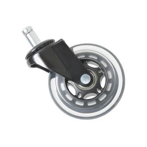 Polyuréthane 3 pouces accessoires BIFMA pivotant 2.5 pouces <span class=keywords><strong>10mm</strong></span> tige <span class=keywords><strong>chaise</strong></span> de <span class=keywords><strong>bureau</strong></span> roulettes Transparent <span class=keywords><strong>chaise</strong></span> de jeu <span class=keywords><strong>roulette</strong></span> - Product Image 4