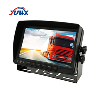 Système de surveillance OEM pour caméra de recul de camion, DVR 7 pouces, moniteur de voiture motorisé, 4 caméras AHD pour camions/bus/véhicules