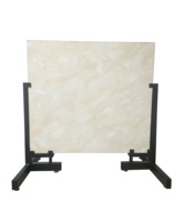 Présentoir en métal réglable, 10 pièces, pince double face, large panneau de sol, pierre, granit, marbre, carreaux, céramique, étagère pour échantillon de salon