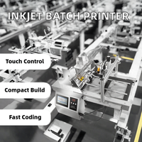 Impresora de Inyección de Tinta Industrial Automática en Línea TIJ para Codificación por Lotes con Soporte Flexible para Impresión de Fecha de Caducidad en Tarjetas/Papel/Bolsas de Plástico
