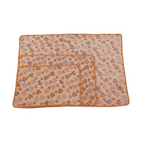 Matelas de lit imperméable de luxe en molleton pour animaux de compagnie grand coussin doux confortable lavable mignon pour animaux de compagnie chien et chat chaud hiver intérieur