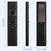 Control Remoto Solar BN59-01385A para Samsung, Control Remoto para Smart TV, Control Solar Recargable para Televisores Samsung