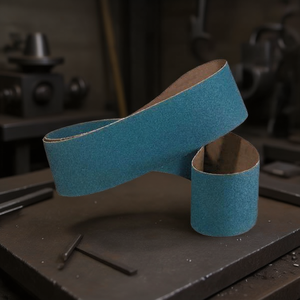 Banda de tela abrasiva de circonio de 1750x150 mm para pulido de metales - Product Image 3