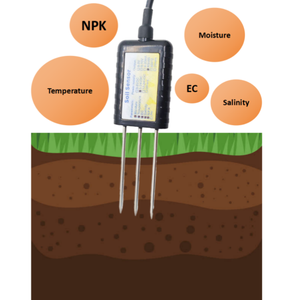 7-in-1 Online-Überwachungs-Datenlogger Lora Lorawan Rs485 Bodenfeuchtigkeit Temperatur EC Salzgehalt NPK-<span class=keywords><strong>Sensor</strong></span> - Product Image 6