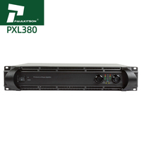 Amplificateur audio professionnel de classe D Paulkitson PXL380 2/4/8 Ohm Stéréo Son Bass Subwoofer Métal XLR Scène Karaoké