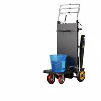 Solution d'escalade d'escaliers sans effort, chariot électrique à chenilles pour charges lourdes, chariot d'escalade d'escaliers de 150 kg avec chenilles