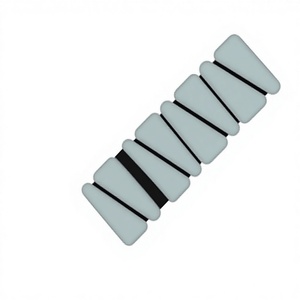 Pesi per Caviglie Unisex Regolabili in Ferro e Silicone - Pesi Ecologici Personalizzabili per Polsi e Caviglie per Sollevamento Pesi - Product Image 4