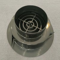 Diffuseur de plafond rond amovible en ABS pour système CVC réglable, ultra-fin, encastré, pour l'air frais