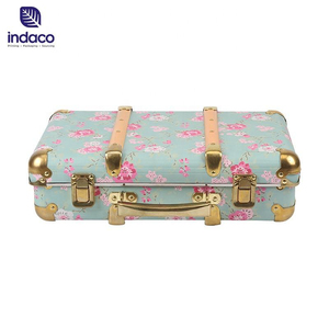 2026 Customized Logo Flower <b>Pattern</b> <b>Paper</b> Cardboard with Handle Baby Clothing Packaging Baby Gift Box Luggage - Product Image 1
