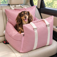 Coussin de siège de voiture portable pour chien en tissu Oxford imperméable avec poignée, amovible et lavable, pour SUV, voiture et camion