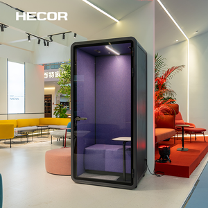 Cabina prefabricada <span class=keywords><strong>de</strong></span> oficina doméstica móvil para reuniones <span class=keywords><strong>de</strong></span> jardín interior completamente ensamblada - Product Image 4