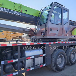 รถเครนติดรถบรรทุกมือสอง ผลิตในจีน 50 ตัน ยี่ห้อ ZOOMLION รุ่น QY50V สำหรับขาย - Product Image 2