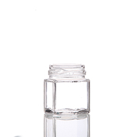 Verre miel pot avec couvercle