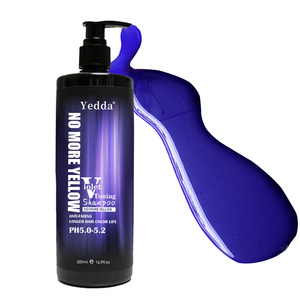 Shampoo violet anti-cuivre OEM/ODM pour salon, éliminant les tons jaunâtres, éliminant les pellicules et éclaircissant la couleur des <span class=keywords><strong>cheveux</strong></span> - Product Image 6