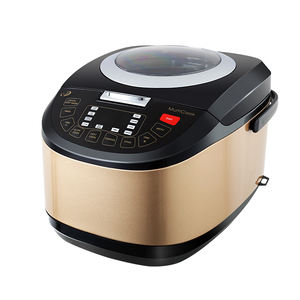 Cocina eléctrica exprés multifunción comercial de 5L, <span class=keywords><strong>olla</strong></span> arrocera portátil de acero inoxidable, taza de medición inteligente para hoteles - Product Image 2