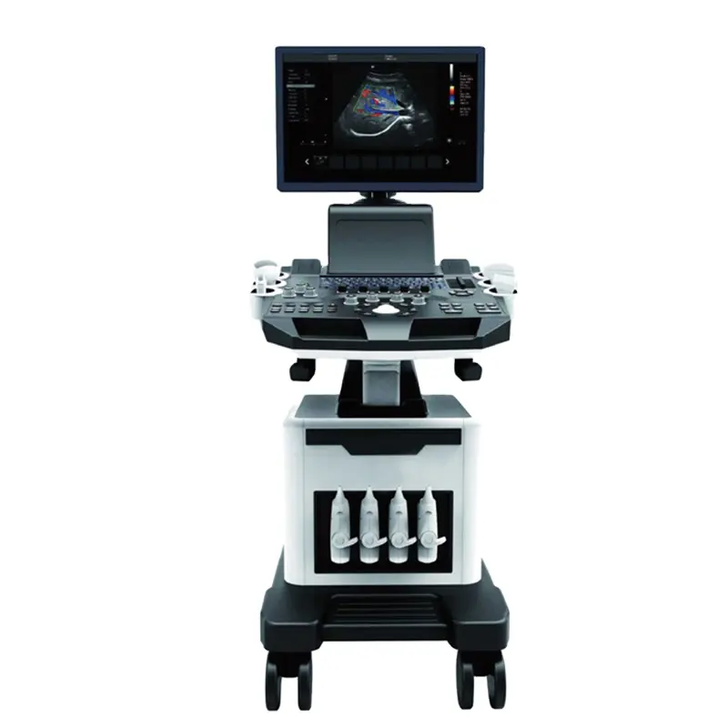 Veterinary high quality 3D 4D portable color doppler ultrasound system machine for animal pet dog