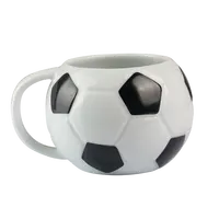 Custom made ceramic football shaped beer mug