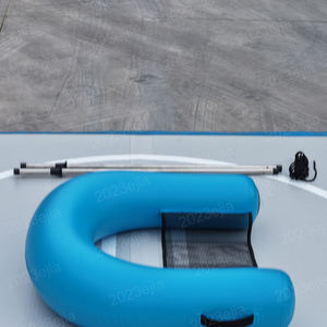 Chaise d'eau gonflable pliable en forme de U <span class=keywords><strong>avec</strong></span> dégonflage rapide pour un rangement facile, économise 70 % d'espace, idéale pour les locataires d'appartements - Product Image 3