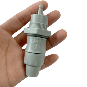 Connecteur d'appareil de beauté ADB Edinburgh, adaptateur 8 signaux 2 voies d'air, accessoire étanche à connexion rapide - Product Image 1