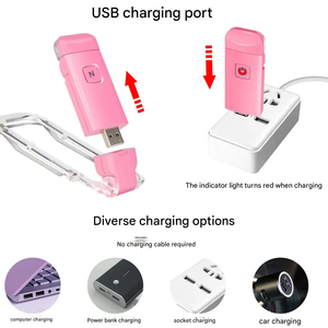 <span class=keywords><strong>Lampe</strong></span> de lecture mini portable moderne sans fil <span class=keywords><strong>rechargeable</strong></span> à <span class=keywords><strong>LED</strong></span> avec contrôle tactile en ABS à clipser pour lit, étude et voyage - Product Image 4