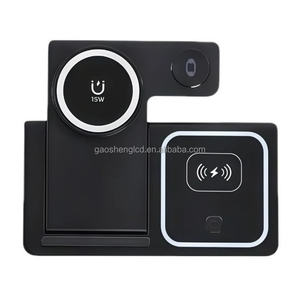 Support de bureau magnétique pliable pour charge sans fil 3-en-1 pour iPhone 17 16 15 <span class=keywords><strong>14</strong></span> <span class=keywords><strong>Pro</strong></span> <span class=keywords><strong>Max</strong></span> - Product Image 6