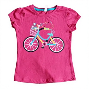 Unisex Plus Size Women's T-Shirt Ruffle Sleeves Embroidery Custom Printed Feathers Design Eco-Friendly Bohemian Direct Factory - Product Image 1