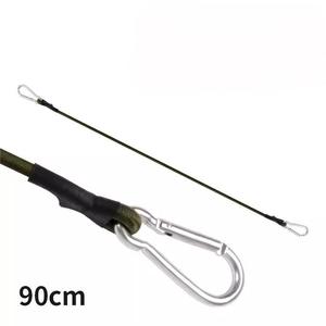 Crochet d'escalade en corde élastique d'extérieur, camping multifonctionnel, boucle de corde élastique portable, corde de traction pour auvent, piquet de <span class=keywords><strong>sol</strong></span> - Product Image 1