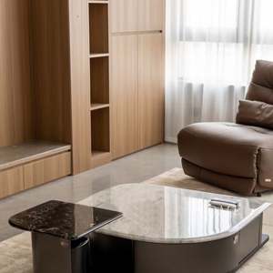 Ensemble d'armoires de style minimaliste moderne et confortable, design personnalisé pour villa résidentielle, intérieur d'usine, appartement - Product Image 3