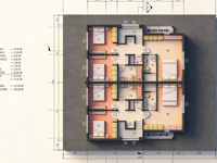 Casa Prefabricada de Acero Ecológica Star Flow de 398m, 2 Pisos, Bajo Costo, Moderna, con Sistema de Aislamiento Térmico y Ahorro de Energía