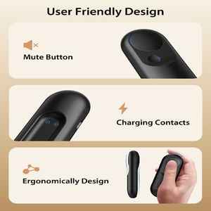 Control remoto Universal pequeño 2 en 1 para Kindle y TikTok Turner <span class=keywords><strong>de</strong></span> página <span class=keywords><strong>de</strong></span> diseño pequeño para <span class=keywords><strong>teléfono</strong></span> iPad IOS Android Tabletas Tomando - Product Image 3