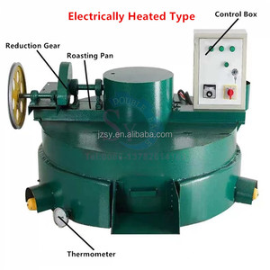 Oilmill Conduction Oil Chauffage Colza Arachide Soja Torréfacteur Fond Plat Amande Noix Noix Cajou Torréfacteur Machine - Product Image 3
