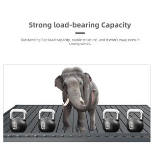 مبيعات المصنع مباشرة غطاء الثلج أسود العريشة الكهربائية Louvered لفي الهواء الطلق في فصل الشتاء - Product Image 4