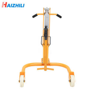 공장 직접 가격 수동 유압 드럼 리프터 350kg 오일 드럼 핸들러 배럴 캐리어 리프터 트롤리 트럭 - Product Image 2