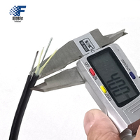 Cable de Fibra Óptica Aéreo Monomodo Sin Armadura Tipo Figura 8, Precio Económico, GYXTC8Y, 4, 6, 8, 12, 16, 24 Hilos, 8 por 8, UPVC, Fibernet