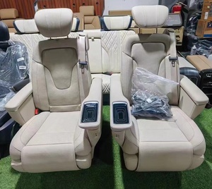 Sièges auto arrière en cuir de luxe pour Mercedes Sprinter W447 <span class=keywords><strong>Vito</strong></span> V Class Auto Intérieur pour modèles V220 V250 V300 - Product Image 4