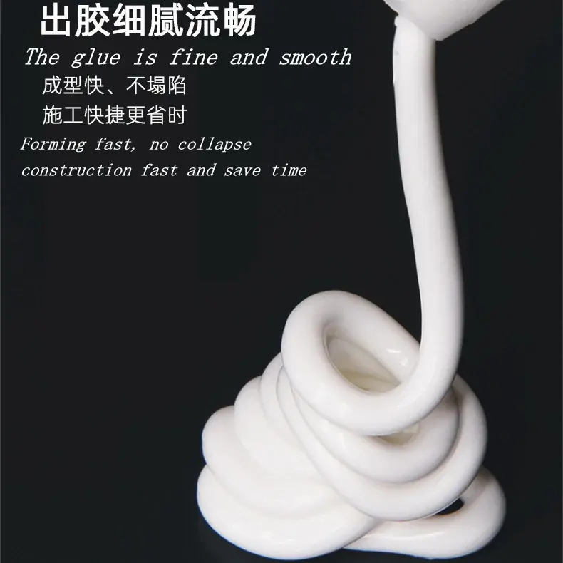 Colle adhésive de mastic de silicone acétique de Gp de fabricant de la Chine