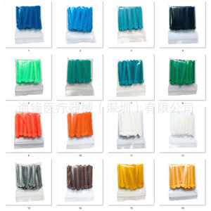 Ligatures orthodontiques dentaires, élastiques colorés, 40 pièces pour traitement des appareils dentaires - Product Image 1