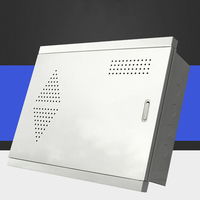 Boîtier d'information FTTH mural en acier plastifié pour maison, taille personnalisable, PoE 5G TCP/IP, pour bâtiment intelligent et courant faible