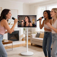 Proveedor de Televisor Inteligente Portátil de 32 Pulgadas con Batería Integrada, Pantalla Táctil Full HD 1080p 40-75Hz para Panel de Pantalla Móvil para Oficina y Hogar