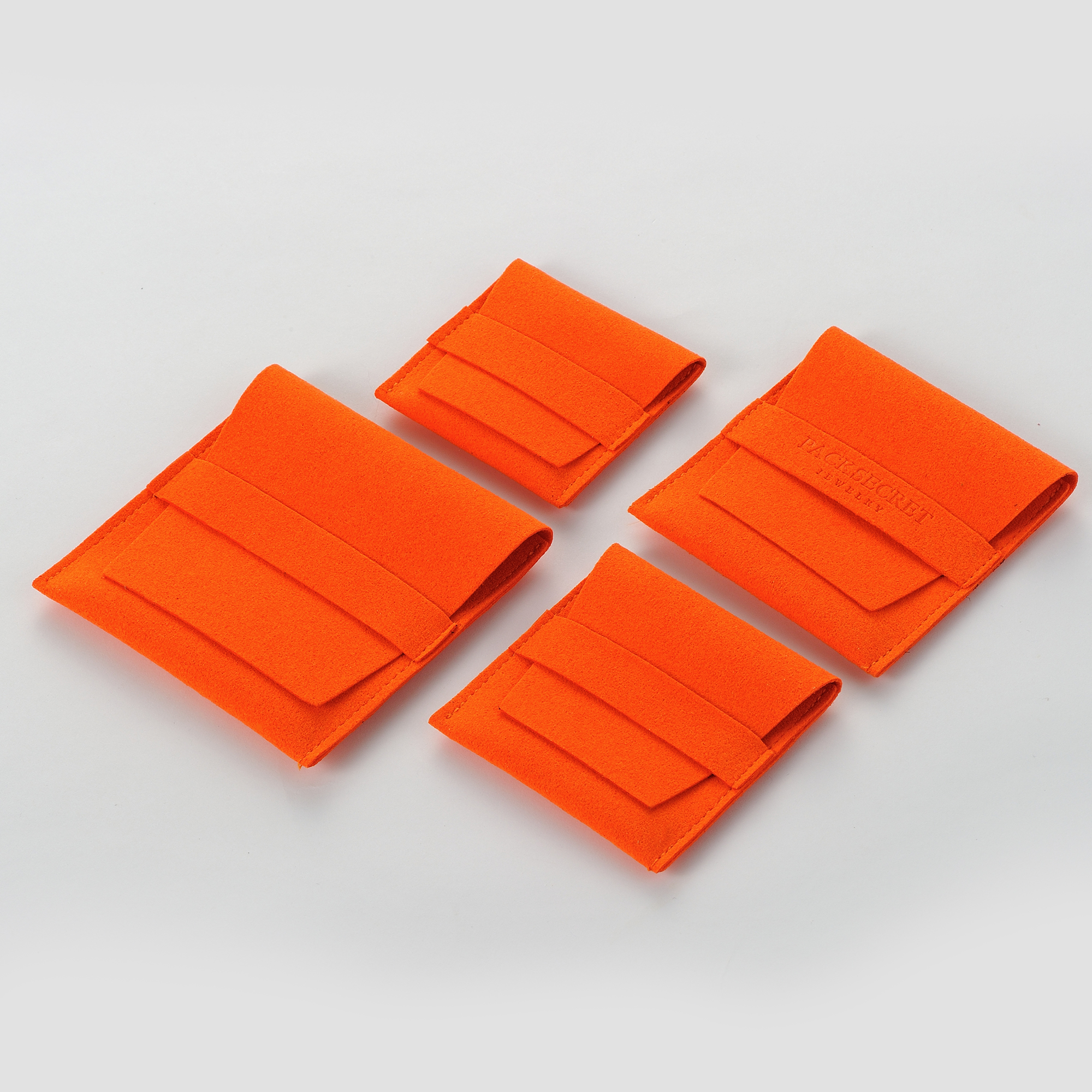 8*8cm pouch orange