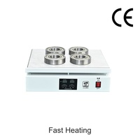 Agitadores Magnéticos de Calentamiento Ultraestables de Aluminio de 300 mm, Confiables, para Aplicaciones de Laboratorio Médico con Placa Térmica Industrial