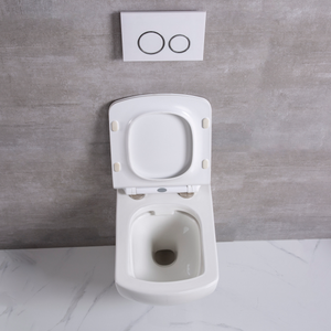 Cuarto de baño moderno, Wc <span class=keywords><strong>suspendido</strong></span>, artículos sanitarios de cerámica, trampa en P, <span class=keywords><strong>inodoro</strong></span> europeo para colgar en la pared, <span class=keywords><strong>inodoro</strong></span> colgante sin montura - Product Image 6